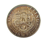 Victoria 1893 Shilling - EF