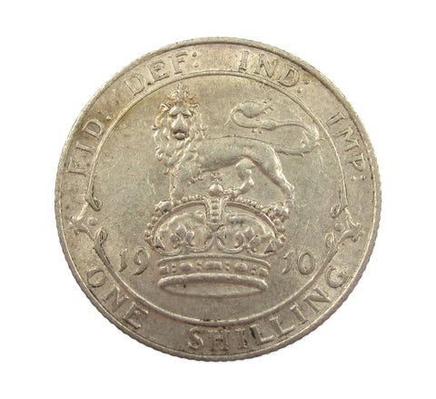 Edward VII 1910 Shilling - VF