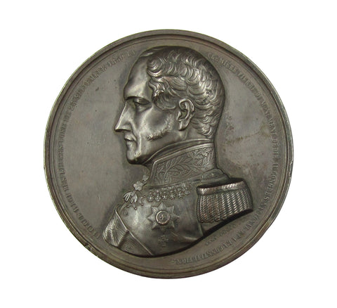 Belgium 1850 National Congress Memorial 100mm Medal - By Hart