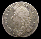 James II 1687/6 Sixpence - VF