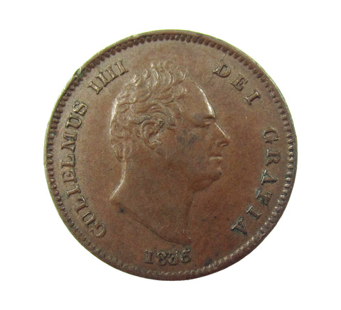 William IV 1835 Third Farthing - EF