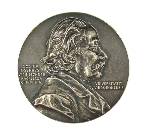 Austria 1899 Dr Josef Weinlechner 70th Birthday 57mm Silver Medal