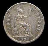 Victoria 1838 Groat - EF+