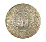 1908 London United Hospitals Athletic Club 70mm Silver Medal