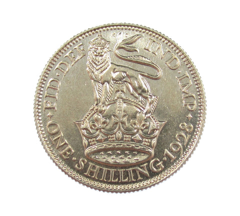 George V 1928 Shilling - GEF