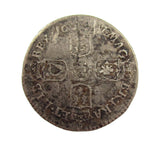 William III 1697 Sixpence - Second Bust - Fine