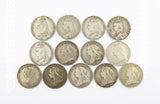 Date Run Of 13 x Victoria Silver Crowns From 1888-1900