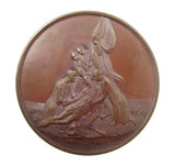 1866 Benjamin West Art Union Of London 55mm Bronze Medal