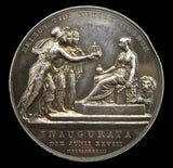 1838 Coronation of Victoria Official Silver Medal - By Pistrucci