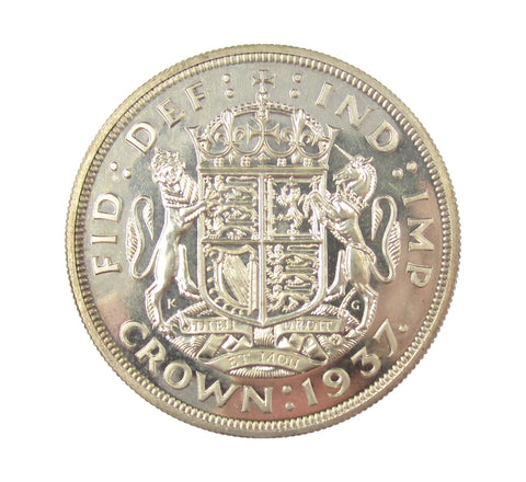 George VI 1937 Proof Crown - A/UNC