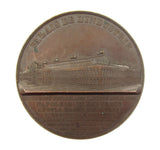 France 1855 Palace of Industry 49mm Bronze Medal - By Caque