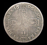 William III 1696 Sixpence - Second Bust