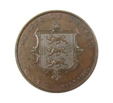 Jersey 1851 Victoria 1/13th Shilling - EF