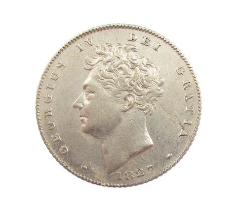George IV 1827 Sixpence - VF