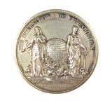 1884 International Health Exhibition 45mm Silver Medal - By Wyon