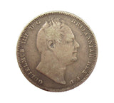 William IV 1837 Sixpence - B/R In BRITANNIAR - Fine