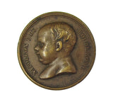 France 1811 Birth Of Napoleon II 16mm Medal - By Tiolier