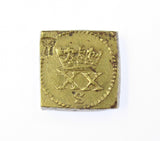 1603-1625 James II Brass Coin Weight For Laurel Of 20 Shillings