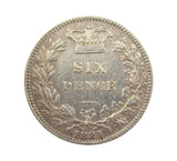 Victoria 1881 Sixpence - NVF