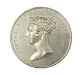 1837 Victoria Visit To The City Of London 61mm WM Medal - By Barber