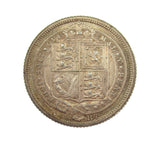Victoria 1887 Sixpence - UNC