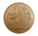 Austria 1873 Vienna Exhibition 70mm Medal - Cased