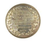 1852 Pharmaceutical Society Of Great Britain 70mm Silver Medal - By Wyon