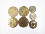 1882-1912 Group of 16 Horticultural Silver & Bronze Prize Medals