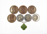 1882-1912 Group of 16 Horticultural Silver & Bronze Prize Medals
