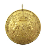1886 Edinburgh International Exhibition 51mm Medal - By Kirkwood