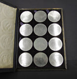 c.1830 Volume V Set Of 12 x Holy Scripture 73mm Medals - By Thomason