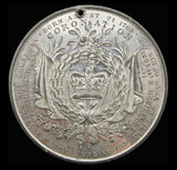 1831 Coronation Of William IV White Metal Medal - By Ingram