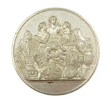 1857 Exhibition Of Art Treasures 63mm Medal - In Brass Shells