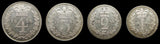 Victoria 1846 Full Maundy Set