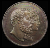 1882 City Of London School New Buildings 77mm Bronze Medal
