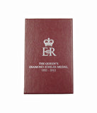 2012 Elizabeth II Diamond Jubilee Medal On Ribbon - Boxed