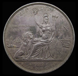 1897 Victoria Diamond Jubilee 'God Bless Our Queen' 78mm Medal