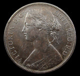 Victoria 1863 Penny - GVF