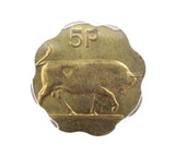 Ireland 1982 Five Pence Mint Error - Struck On Philippines 5 Sen - PCGS MS64
