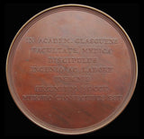 1908 University Of Glasgow William Cullen 70mm Award Medal