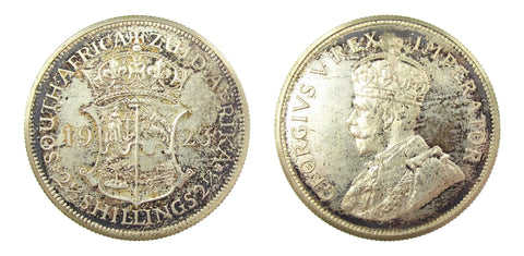 South Africa 1923 8 Coin Cased Proof Set - 2.5 Shillings To Farthing