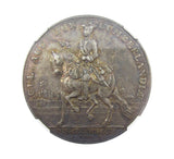 1745 Carlisle Recaptured Jacobite Rebels Retreat To Scotland 35mm Silver Medal