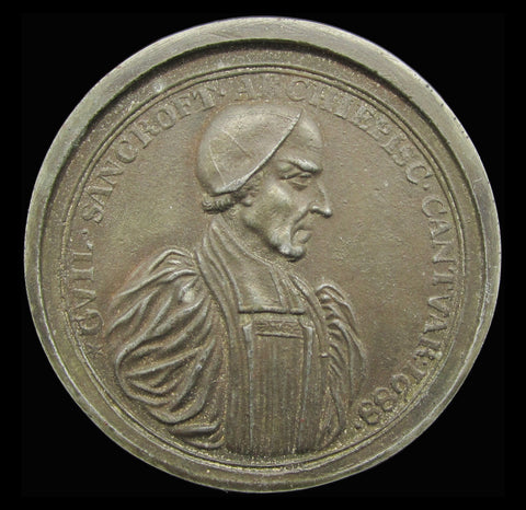 1688 Archbishop Sancroft & The 7 Bishops Pewter Medal