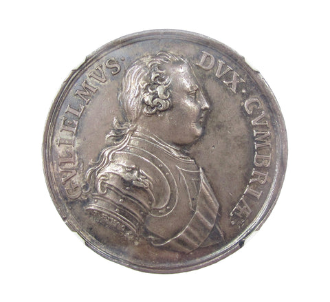 1745 Carlisle Recaptured Jacobite Rebels Retreat To Scotland 33mm Silver Medal