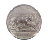 1745 Carlisle Recaptured Jacobite Rebels Retreat To Scotland 33mm Silver Medal