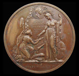 1832 Reform Bill 51mm Bronze Medal - By Wyon