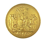 1887 Victoria Jubilee 58mm Gilt Medal - By Boehm