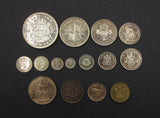 George VI 1937 15 Coin Cased Proof Set - Crown To Maundy