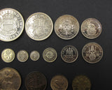 George VI 1937 15 Coin Cased Proof Set - Crown To Maundy