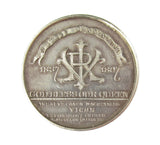 1897 Jubilee St Luke's Church Manningham 38mm Silver Medal - By Bowcher